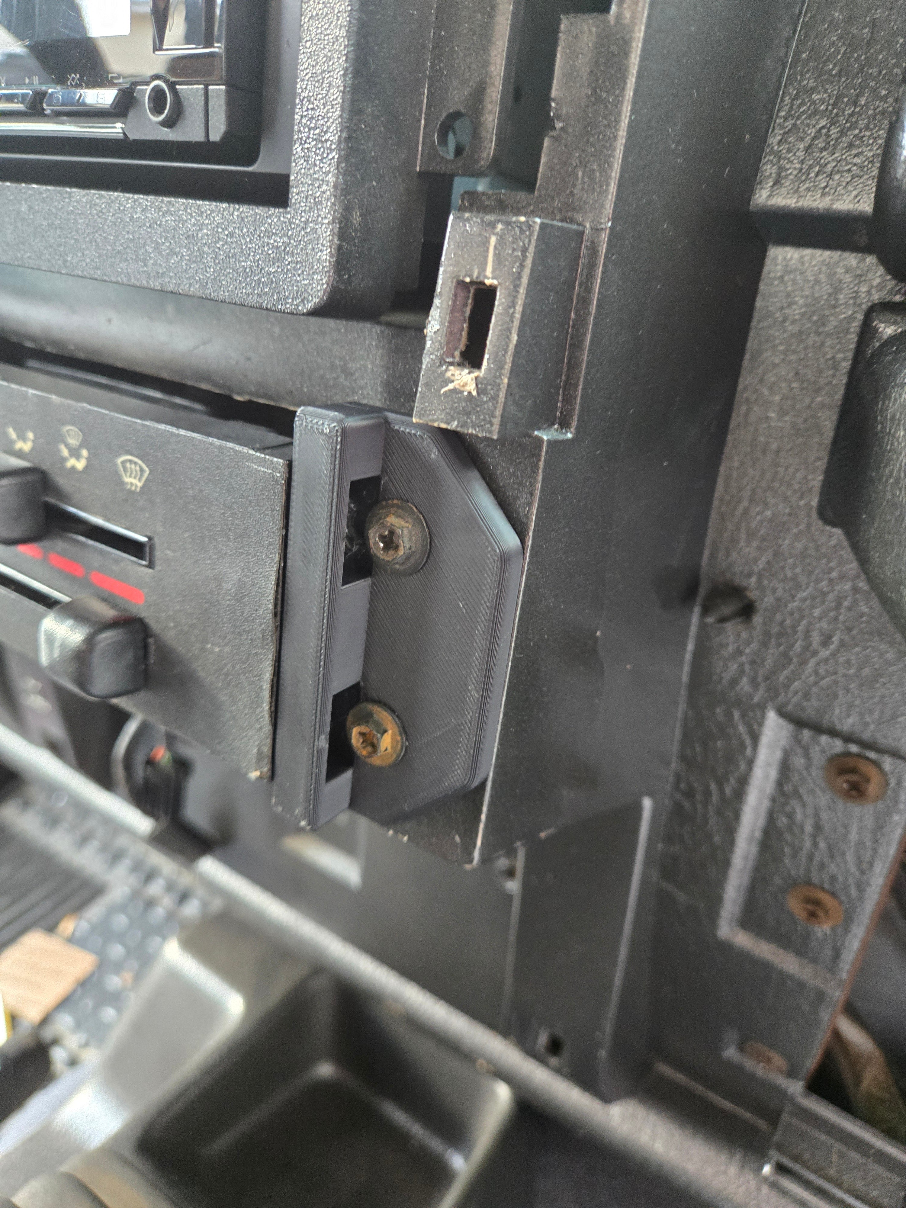 97-02 TJ HVAC Control Mount.